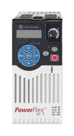 Produktfoto 1 von Allen Bradley PowerFlex 525 1-Phasen Frequenzumrichter 0.4 kW 264V 2.5 A 500Hz