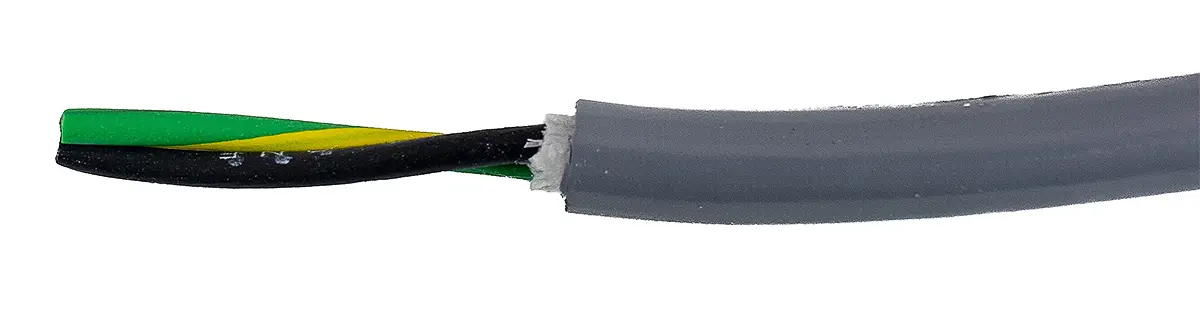 Produktfoto 1 von Alpha Wire ECO Steuerkabel, 2-adrig 1.33mm² 16 AWG Grau Ungeschirmt, 30 m, Modifizierter Polyphenylen-Ether