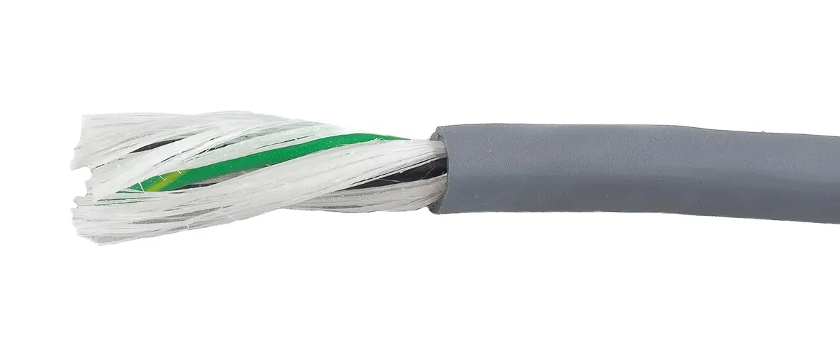 Produktfoto 1 von Alpha Wire ECO Steuerkabel, 3-adrig 0.2mm² 24 AWG Grau Ungeschirmt, 30 m, Modifizierter Polyphenylen-Ether