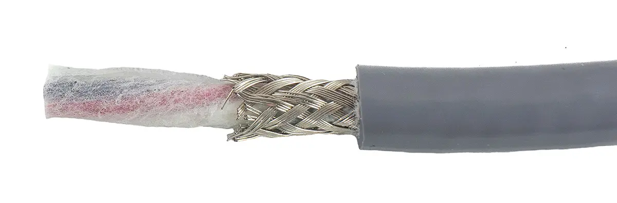 Produktfoto 1 von Alpha Wire ECO Steuerkabel, 4-adrig 1.33mm² 16 AWG Grau Geschirmt, 30 m, Modifizierter Polyphenylen-Ether