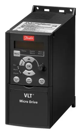 Produktfoto 1 von Danfoss VLT FC51 3-Phasen Frequenzumrichter 1.5 kW 240V 6.8 A 200Hz, 400 Hz