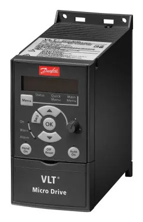 Produktfoto 1 von Danfoss VLT FC51 3-Phasen Frequenzumrichter 0.37 kW 480V 1.2 A 200Hz, 400 Hz