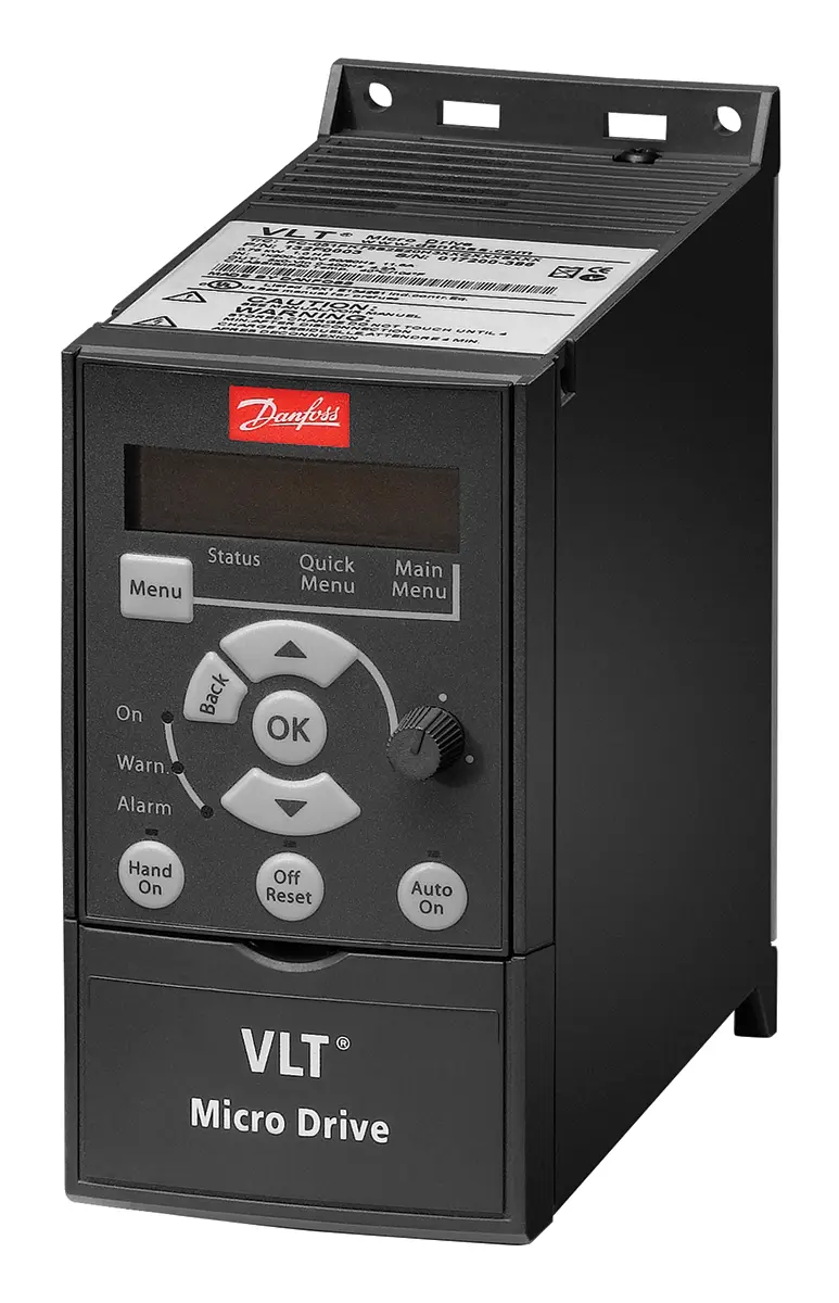 Produktfoto 1 von Danfoss VLT FC51 3-Phasen Frequenzumrichter 0.75 kW 480 V 2.2 A 400Hz