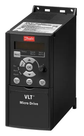 Produktfoto 1 von Danfoss VLT FC51 3-Phasen Frequenzumrichter 1.5 kW 480V 3.7 A 200Hz, 400 Hz