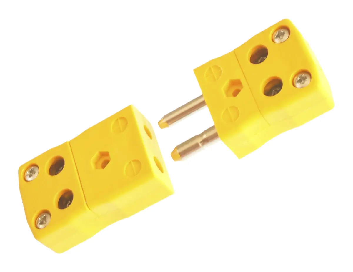Produktfoto 1 von RS PRO Standardgröße Thermoelement-Steckverbinder Stecker und Buchse für Thermoelement Typ K