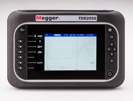 Produktfoto 1 von Megger Zeitbereichsreflektometer TDR2050 ±1 % 1 % 2 ns, USB