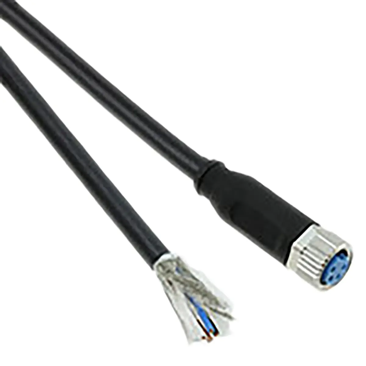 Produktfoto 1 von TE Connectivity, 4-polig Sensor-Betätigungselementkabel, M8 Buchse / Freies Ende Nicht abgeschlossen, Länge 1.5 m