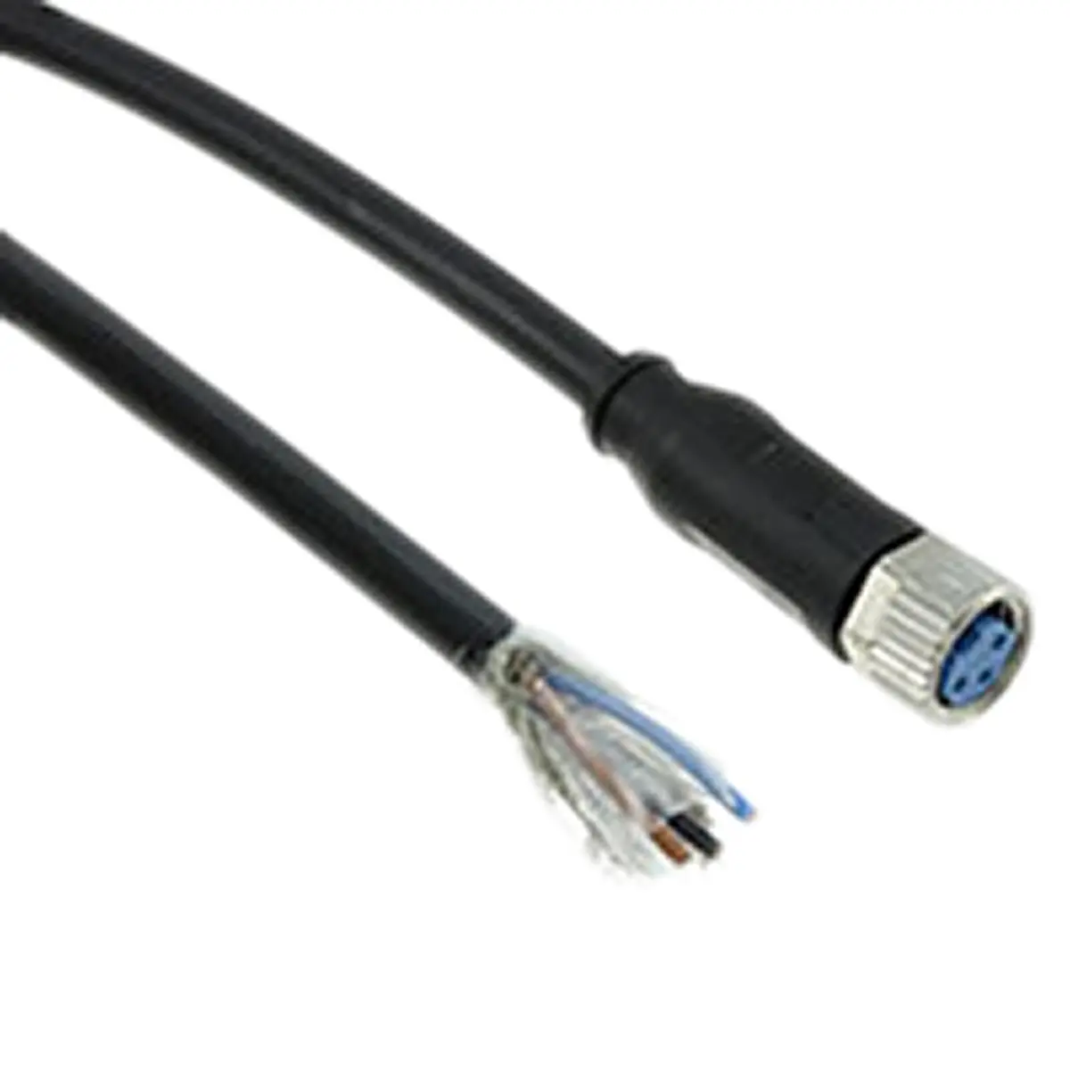 Produktfoto 1 von TE Connectivity, 3-polig Sensor-Betätigungselementkabel, M8 Buchse / Freies Ende Nicht abgeschlossen, Länge 1.5 m