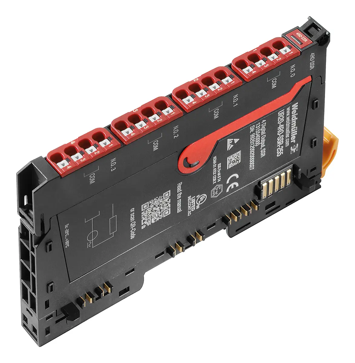 Produktfoto 1 von Weidmuller Remote I/O-Modul  Digital Ausgang 24 V dc 1 A (je Kanal), 4 A (je Modul)