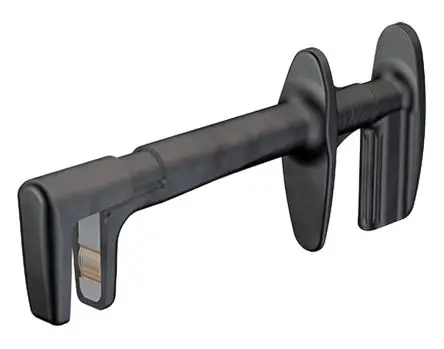 Produktfoto 1 von Staubli 4 mm Greifklemme Schwarz 32A, 1kV