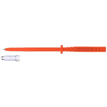 Produktfoto 1 von Staubli Festwert 4 mm Prüfspitze Rot, Edelstahl Spitze 4 mm, 1 kV 1A