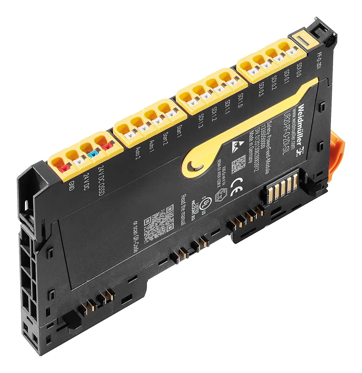 Produktfoto 1 von Weidmuller AXL F Remote I/O-Modul 24 V dc