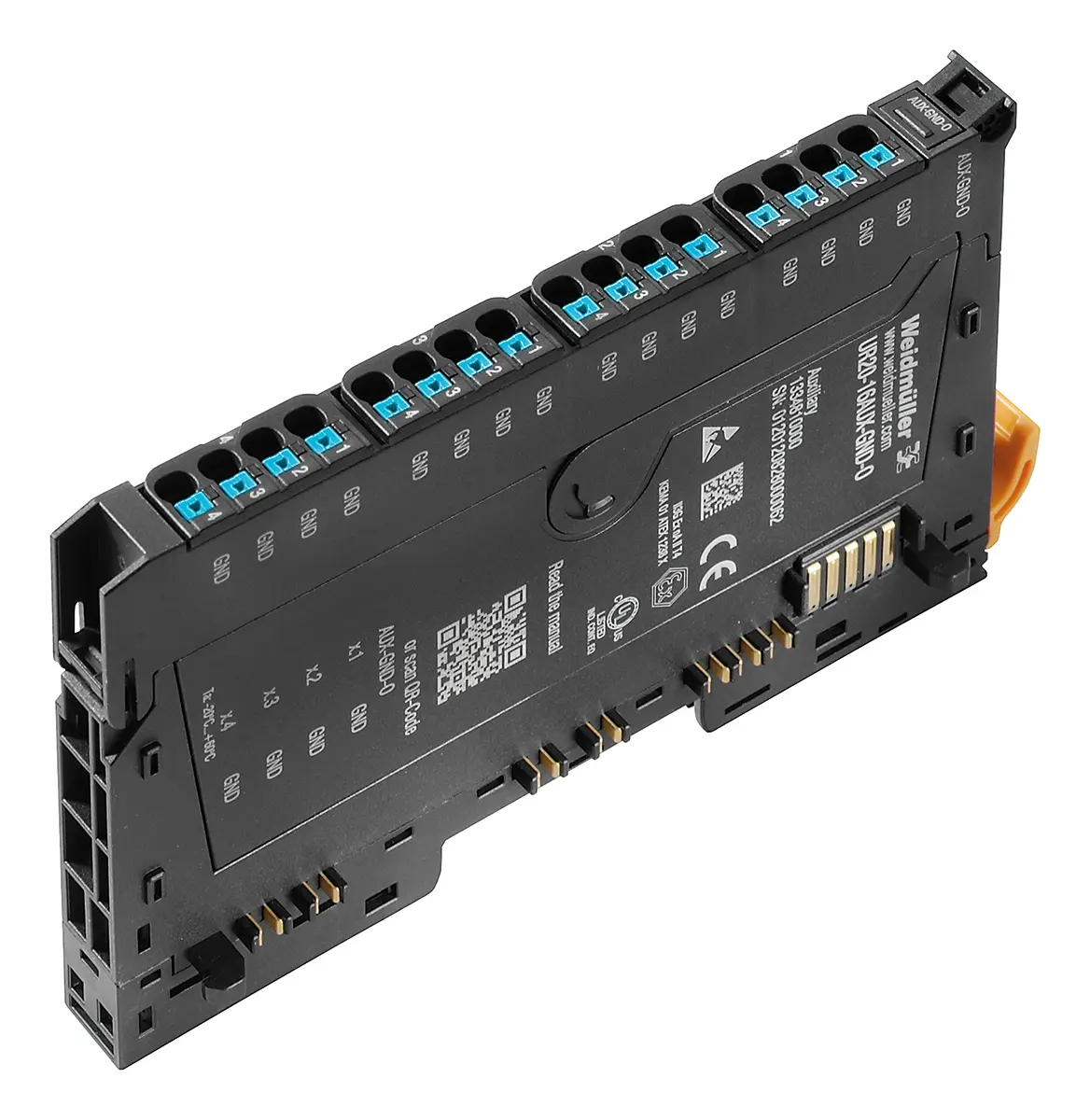 Produktfoto 1 von Weidmuller AXL F Remote I/O-Modul für Fern-E/A 24 V dc