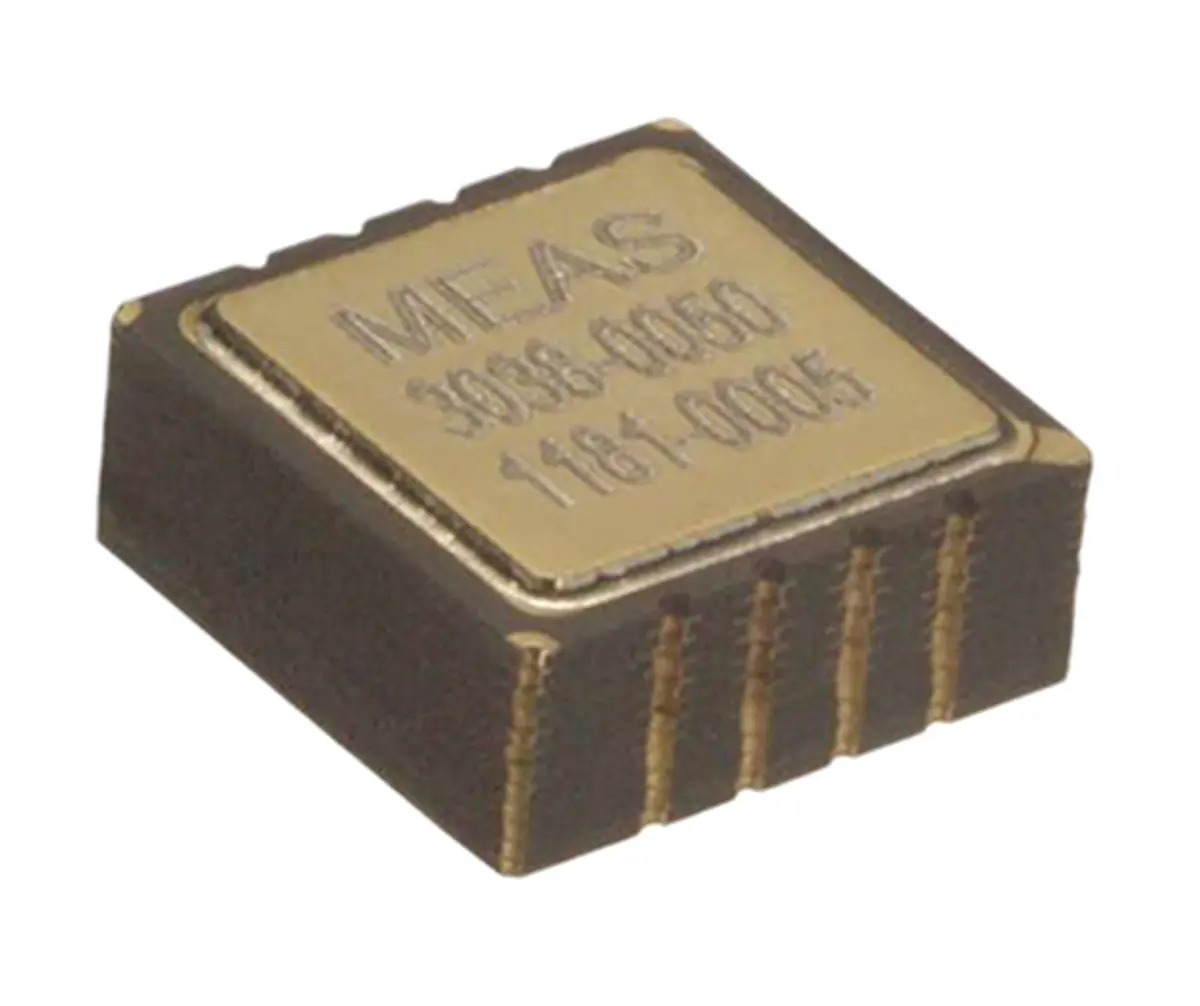 Produktfoto 1 von TE Connectivity Beschleunigungsmesser Oberfläche 2 V 10 V 1200 Hz MEMS LCC 6-Pin