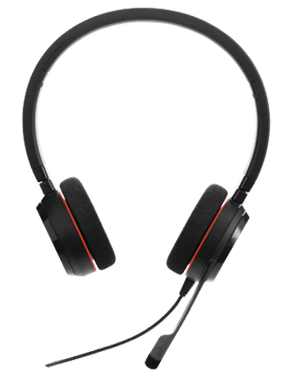 Produktfoto 1 von Jabra Evolve 20 Schwarz Über den Kopf