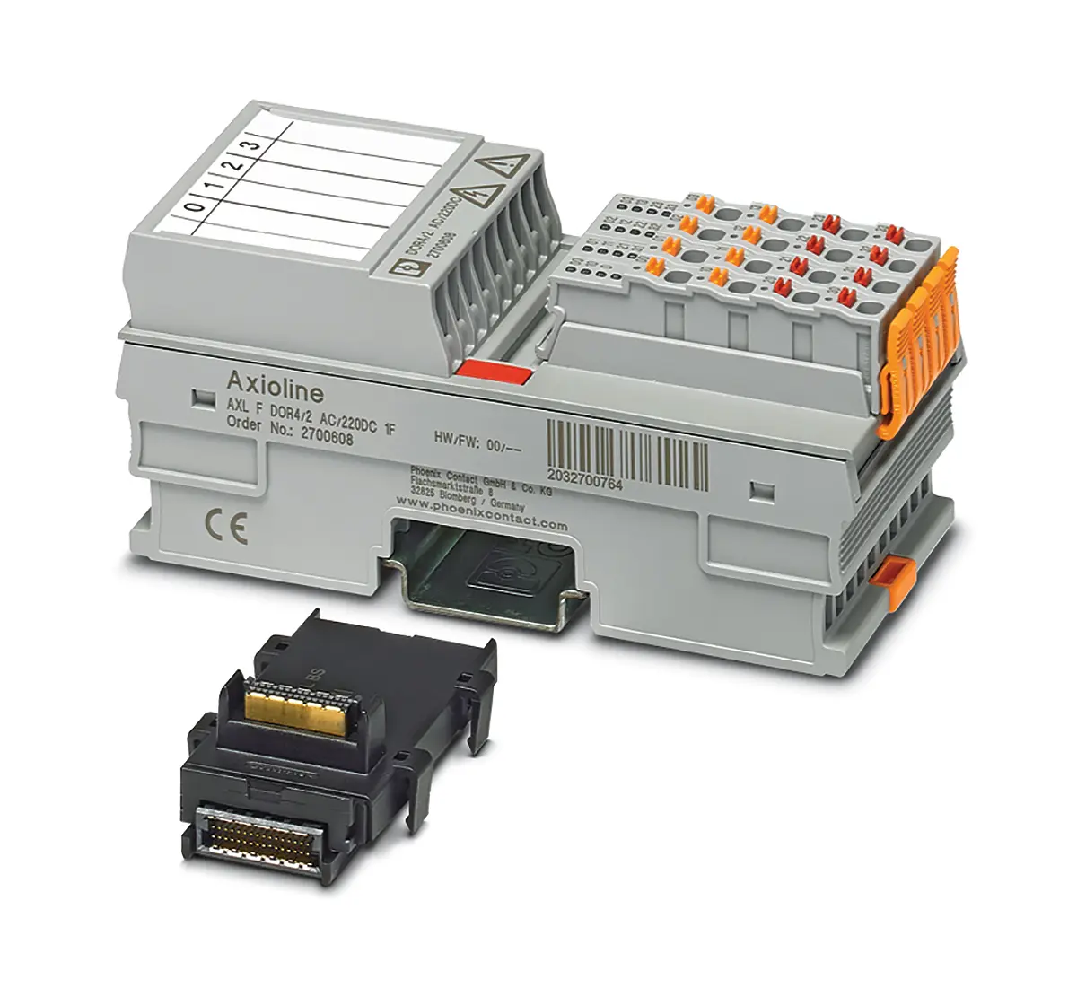 Produktfoto 1 von Phoenix Contact ALX F Remote I/O-Modul Remote I/O-Modul für Axioline F Station