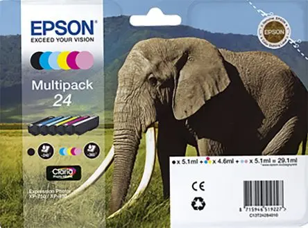 Produktfoto 1 von Epson 24 Tintenpatrone für Expression Photo XP-750, Expression Photo XP-960, Expression Photo XP-850, Expression Photo