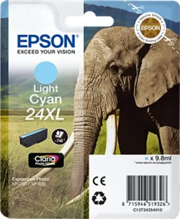 Produktfoto 1 von Epson 24XL Tintenpatrone für Expression Photo XP-850, Expression Photo XP-860, Expression Photo XP-760, Expression Photo
