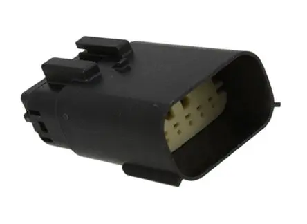 Produktfoto 1 von Molex 33482 Kfz-Steckverbinder, Kabel, Kfz-Steckverbindergehäuse, Crimpbefestigung, Stecker, 12-polig, Schwarz /