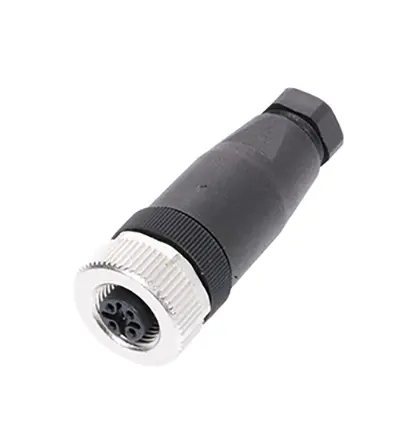 Produktfoto 1 von BALLUFF BCC06Z9 20.2 mm M12 Rundsteckverbinder Buchse 5-polig Buchse 4A Kabel IP40