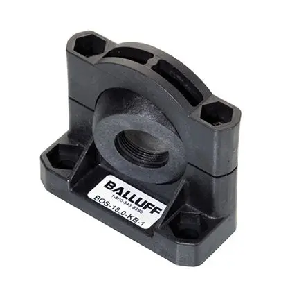 Produktfoto 1 von BALLUFF MC-XA Befestigungsklemme 18 mm für 0-KB-1, BOS 18, M18-Sensor