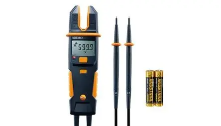 Produktfoto 1 von Testo 755-1 LCD Spannungsprüfer, 600V ac/dc max. Durchgangsprüfung Batterie Aurix