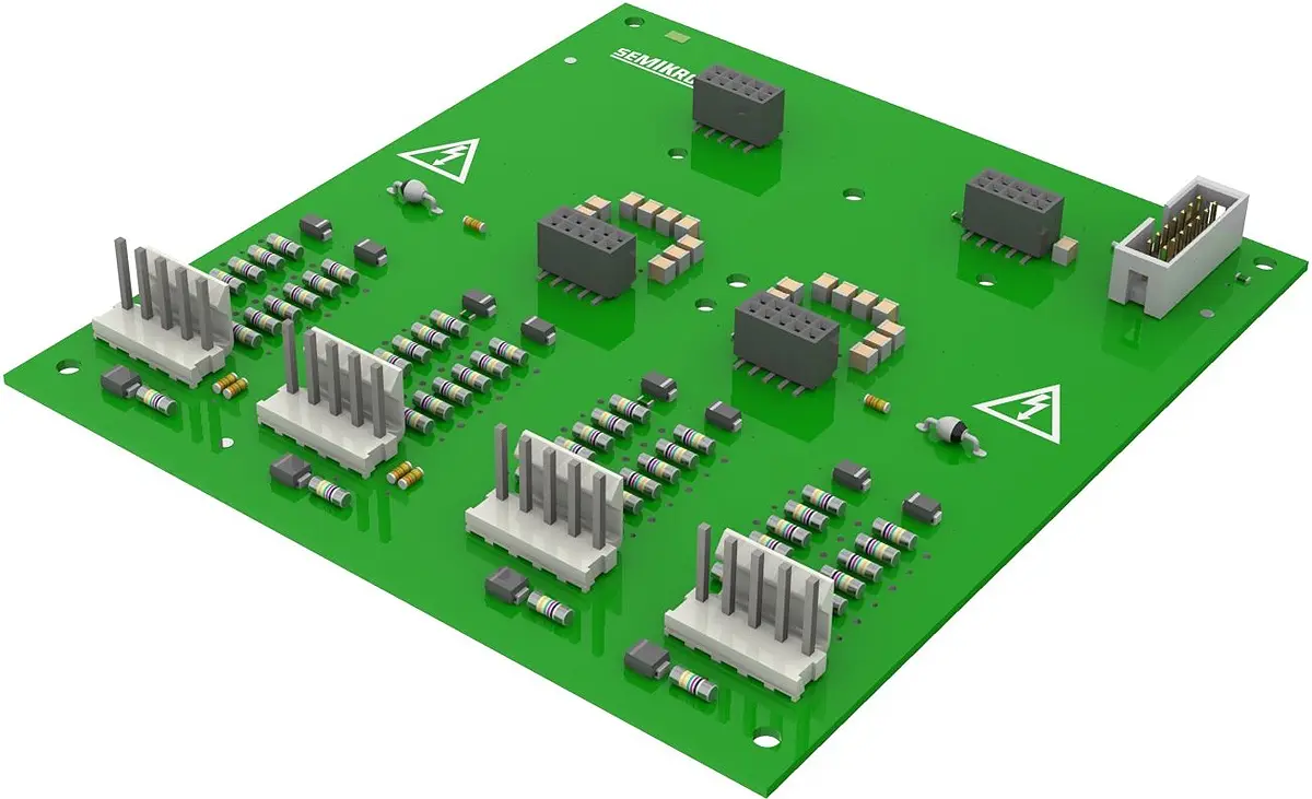 Semikron Danfoss Evaluierungsplatine, SKYPER IGBT-Gate-Ansteuerung