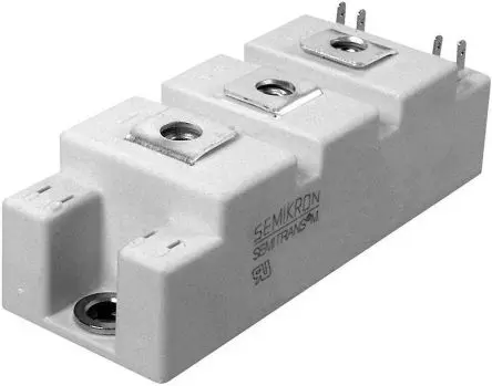 Produktfoto 1 von Semikron Danfoss IGBT-Modul / 114 A, 1200 V, 7-Pin SEMITRANS Typ N-Kanal Panel