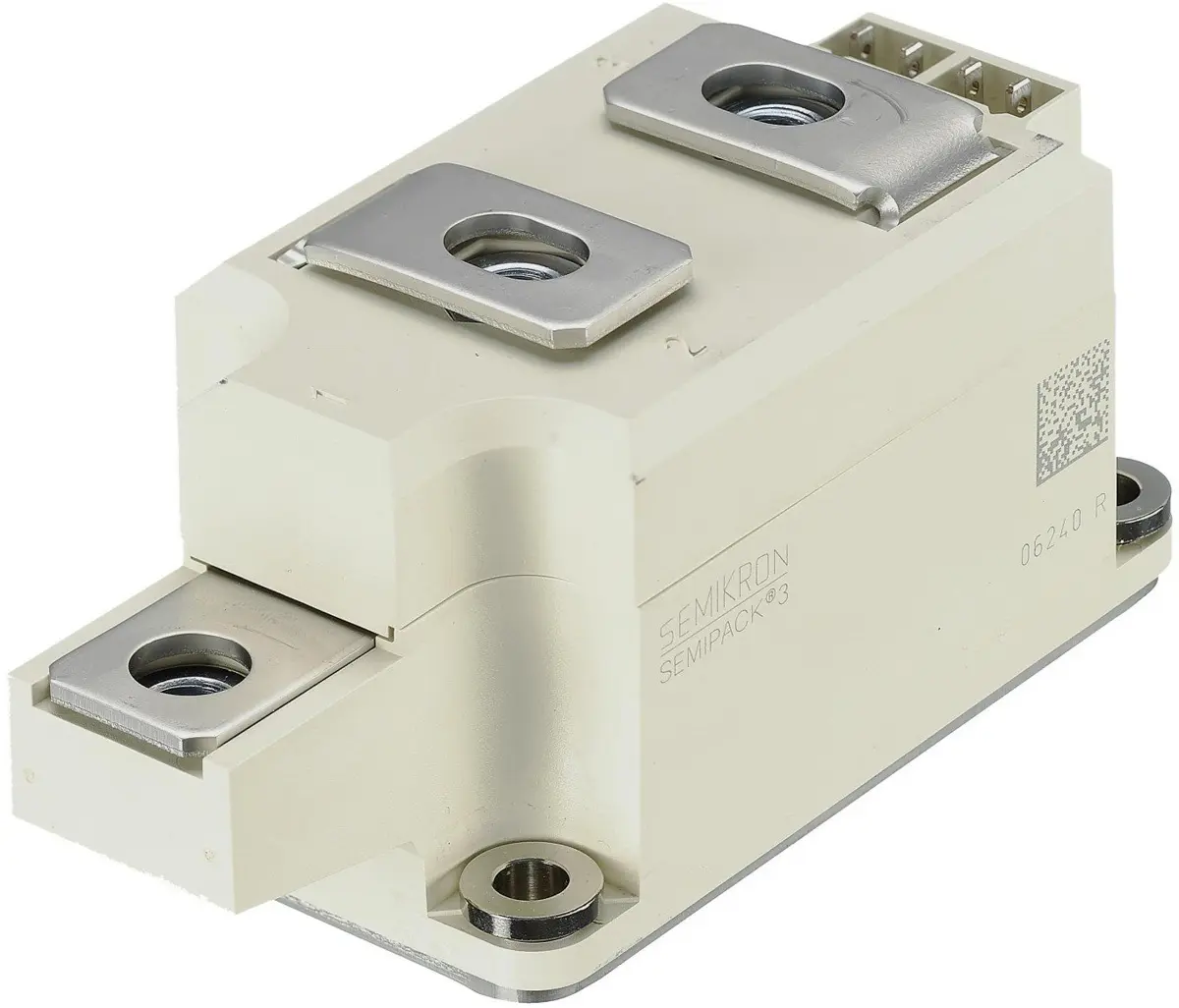 Produktfoto 1 von Semikron Danfoss Zweifachthyristormodul 320 A 1600 V, Gate-Trigger 150 mA 9.5 kA 1.45 V 7-Pin