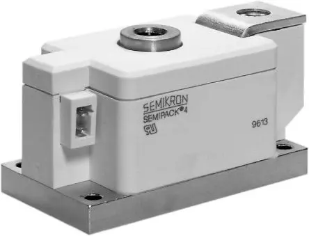 Produktfoto 1 von Semikron Danfoss SKKE 600 Panel Diode Gleichrichterdiode Einfach, 1600 V / 600 A, 7-Pin A-43