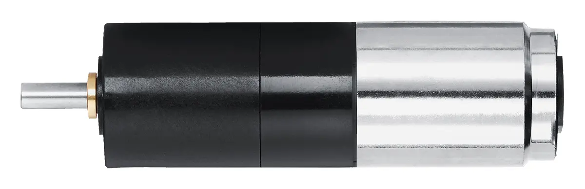 Produktfoto 1 von Faulhaber 22E Bürsten-Getriebemotor DC-Getriebemotor bis 30 Ncm 102:1, 24V dc / 8 W, 5000U/min, Wellen-Ø 4 mm, 22mm x