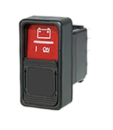 Produktfoto 1 von Littelfuse Panel Wippschalter 1-poliger Umschalter Ein-Neutral-Ein Ein-Aus-Ein, 300A Beleuchtet, IP67