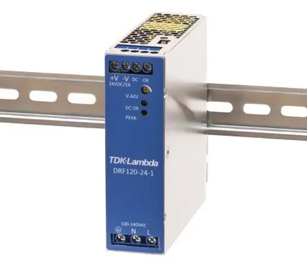 Produktfoto 1 von TDK-Lambda DRF DIN-Schienen Netzteil Einzelausgang 264V ac AC / 5 A 28V dc DC 120 W