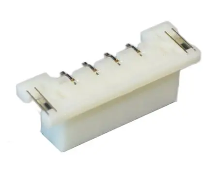 Produktfoto 1 von JST LEX Leiterplattenleiste Gerade, 4-polig / 1-reihig, Raster 2.5 mm Raster Oberfläche, Kabel-Platine, Ummantelt
