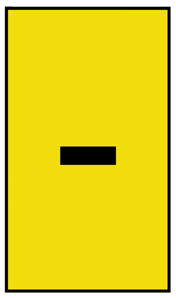 Produktfoto 1 von HellermannTyton HO50 Kabelmarkierung Aufschiebbar, Beschriftung: Standard-Elektrosymbole, A-Z, 0-9, Schwarz Gelb, Ø 1.7