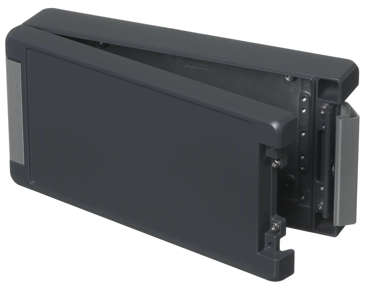 Produktfoto 1 von Bopla Bocube Alu; Gehäuse; Aluminium; Graphitgrau; IK08, IK07 IP69, IP68, IP66 Breite 128 mm Höhe 60 mm Länge 259 mm