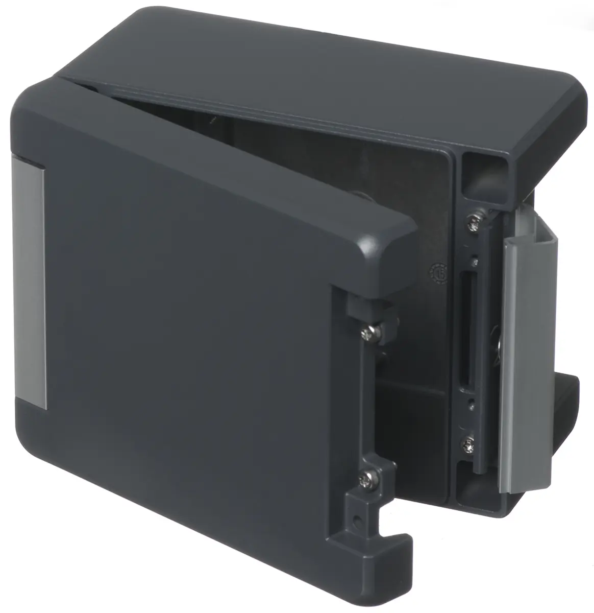 Produktfoto 1 von Bopla Bocube Alu; Gehäuse; Aluminium; Graphitgrau; IK08, IK07 IP66, IP69, IP68 Breite 128 mm Höhe 90 mm Länge 159 mm