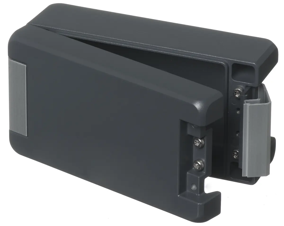 Produktfoto 1 von Bopla Bocube Alu; Gehäuse; Aluminium; Graphitgrau; IK08, IK07 IP69, IP68, IP66 Breite 86 mm Höhe 60 mm Länge 159 mm