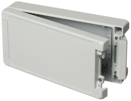 Produktfoto 1 von Bopla Bocube Alu; Gehäuse; Aluminium; Hellgrau; IK08, IK07 IP69, IP68, IP66 Breite 128 mm Höhe 60 mm Länge 259 mm