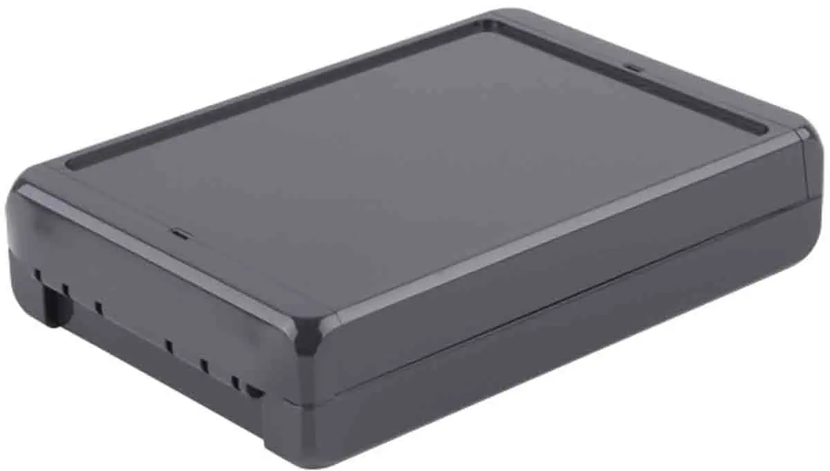 Produktfoto 1 von Bopla Bocube; Gehäuse; Polycarbonat; Graphitgrau; IK07 IP66, IP68 Breite 125 mm Höhe 40 mm Länge 191 mm