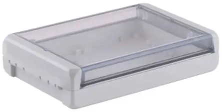 Produktfoto 1 von Bopla Bocube; Gehäuse; Polycarbonat; Hellgrau; IK07 IP68, IP66 Breite 125 mm Höhe 40 mm Länge 191 mm