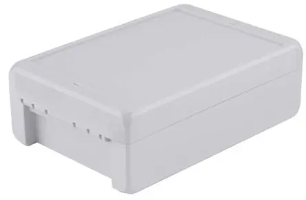 Produktfoto 1 von Bopla Bocube; Gehäuse; Polycarbonat; Hellgrau; IK07 IP66, IP68 Breite 125 mm Höhe 60 mm Länge 191 mm