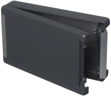 Produktfoto 1 von Bopla Bocube Alu; Gehäuse; Aluminium; Graphitgrau; IK08, IK07 IP69, IP68, IP66 Breite 173 mm Höhe 60 mm Länge 299 mm