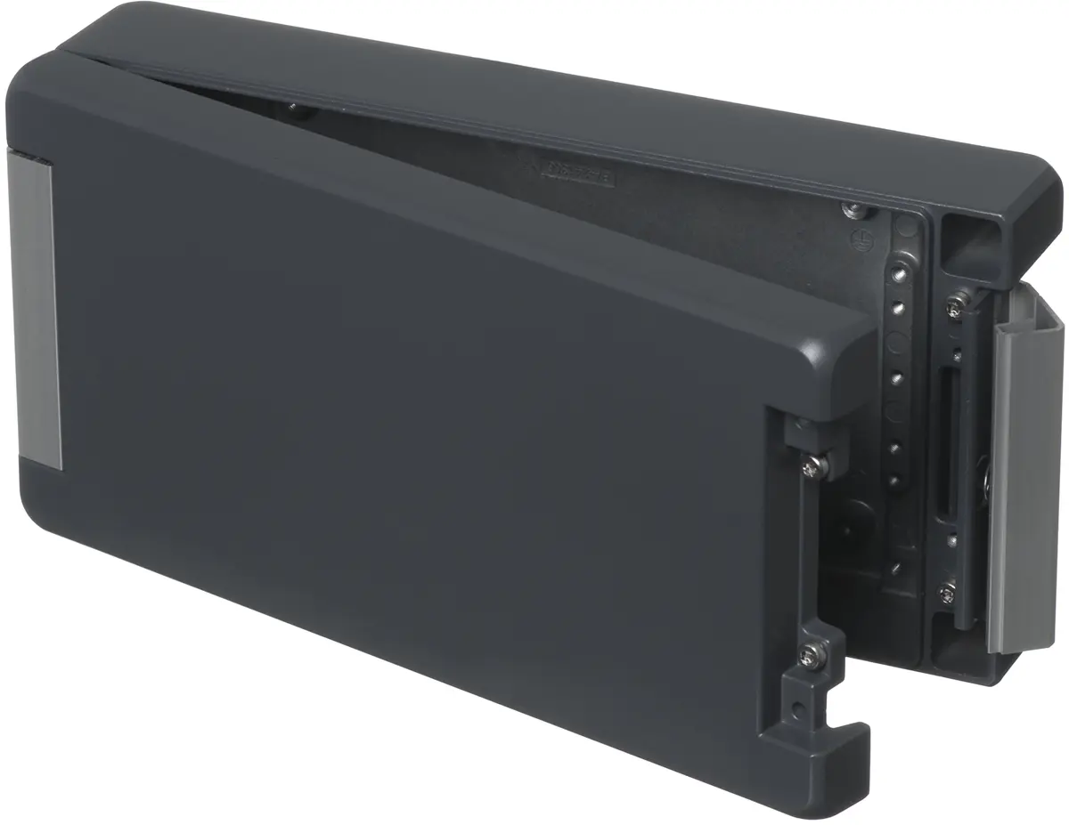 Produktfoto 1 von Bopla Bocube Alu; Gehäuse; Aluminium; Graphitgrau; IK08, IK07 IP69, IP68, IP66 Breite 128 mm Höhe 60 mm Länge 259 mm