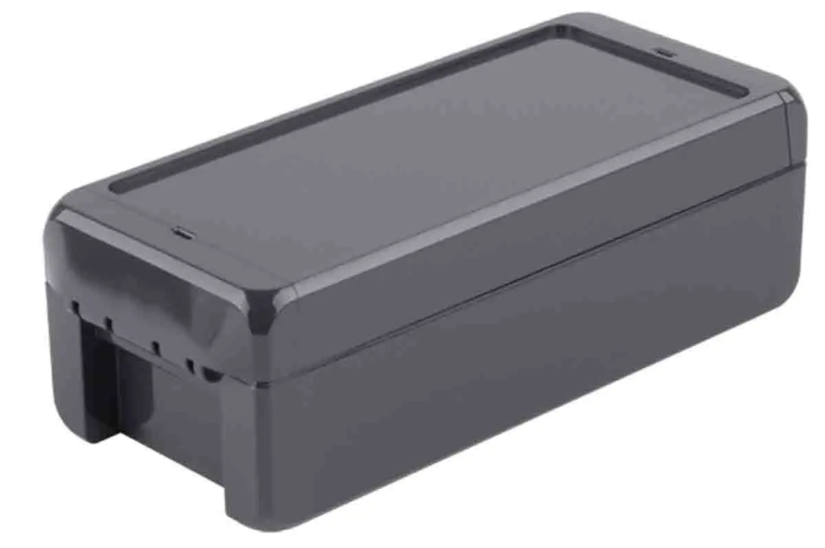 Produktfoto 1 von Bopla Bocube; Gehäuse; Polycarbonat; Graphitgrau; IK07 IP68, IP66 Breite 80 mm Höhe 60 mm Länge 191 mm