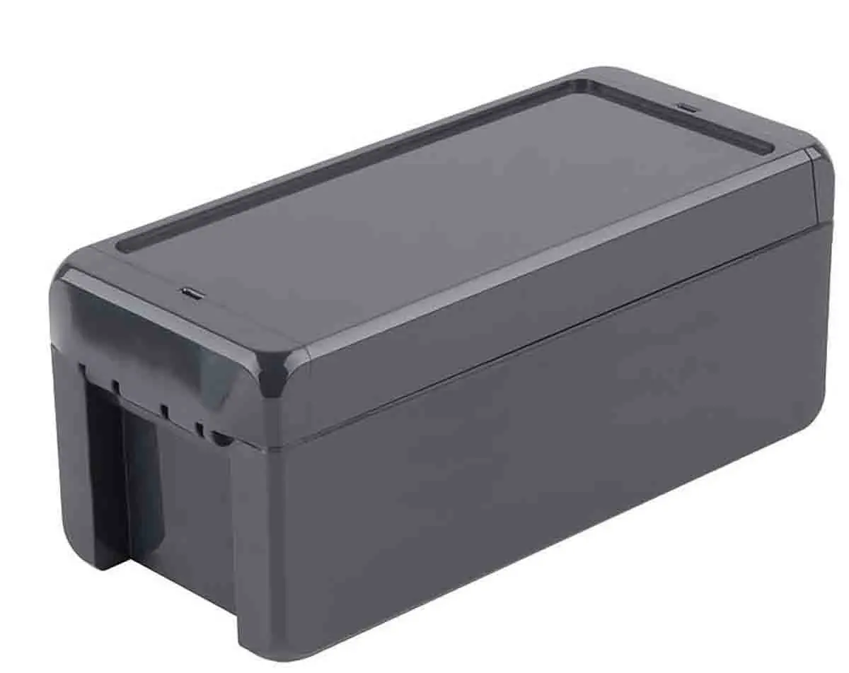 Produktfoto 1 von Bopla Bocube; Gehäuse; ABS; Graphitgrau IP68, IP66 Breite 80 mm Höhe 90 mm Länge 191 mm