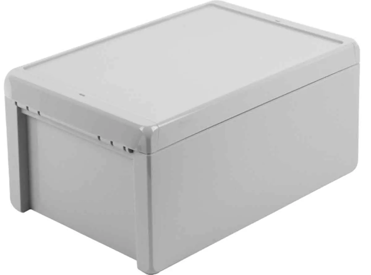 Produktfoto 1 von Bopla Bocube; Gehäuse; Polycarbonat; Hellgrau; IK07 IP66, IP68 Breite 170 mm Höhe 120 mm Länge 271 mm
