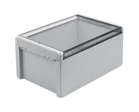 Produktfoto 1 von Bopla Bocube; Gehäuse; Polycarbonat; Hellgrau; IK07 IP66, IP68 Breite 170 mm Höhe 120 mm Länge 271 mm
