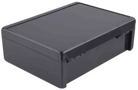 Produktfoto 1 von Bopla Bocube; Gehäuse; ABS; Graphitgrau IP66, IP68 Breite 364 mm Höhe 120 mm Länge 284 mm
