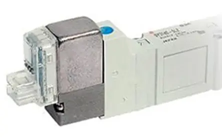 Produktfoto 1 von SMC 5/2 SY7000 Pneumatisches Magnetventil RC, Elektromagnet-betätigt 24V dc